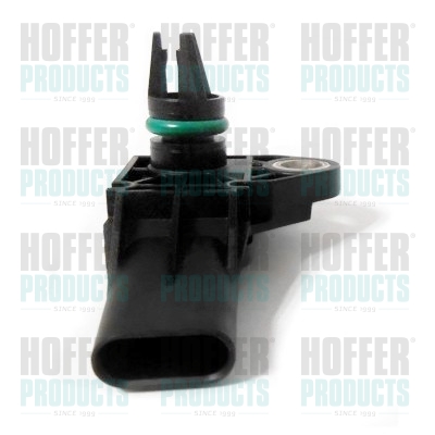 Sensor, intake manifold pressure - HOF7472596 HOFFER - 06E906051AF, 06E906051T, PAC906051D