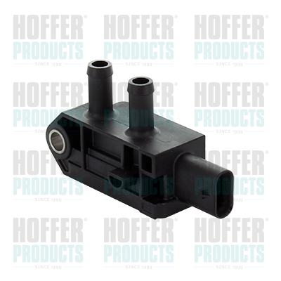 Senzor, tlak výfukového plynu - HOF74727012 HOFFER - 04L906051AB, 04L906051M, 04L906051L