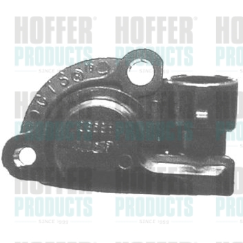 Sensor, throttle position - HOF7513007 HOFFER - 017087653, 17087653, 1904