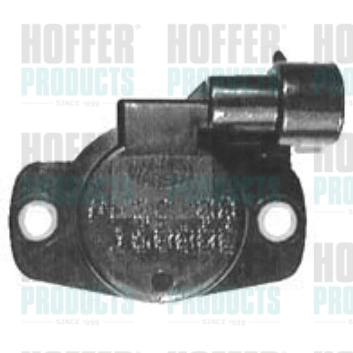Sensor, Drosselklappenstellung - HOF7513050 HOFFER - 0279983851, 1902, 20059