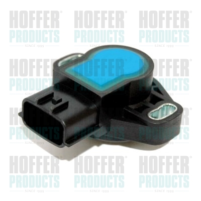 Sensor, Drosselklappenstellung - HOF7513115 HOFFER - 1342077E20000, 22633AA110, SERA483-06