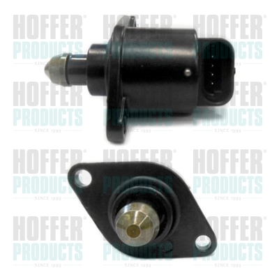 Volnoběžný regulační ventil, přívod vzduchu - HOF7514013 HOFFER - 1625, 19206Q, 1920V7