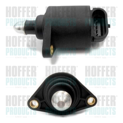 Volnoběžný regulační ventil, přívod vzduchu - HOF7514020 HOFFER - 1612, 46451794, 14788