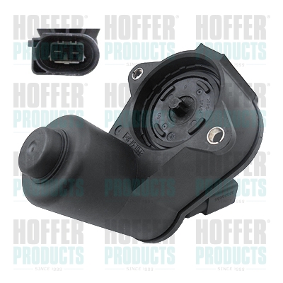 Control Element, parking brake caliper - HOF7515503 HOFFER - 4F0998281, 0899060, 100060