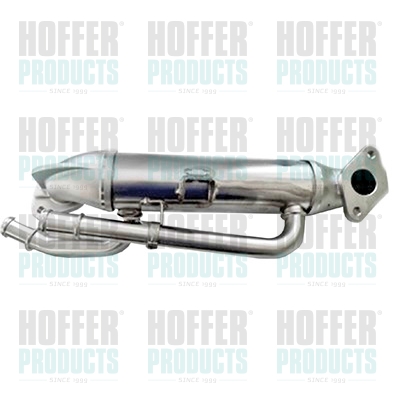 Cooler, exhaust gas recirculation - HOF7518366 HOFFER - 038131513S, 0892600, 330690442