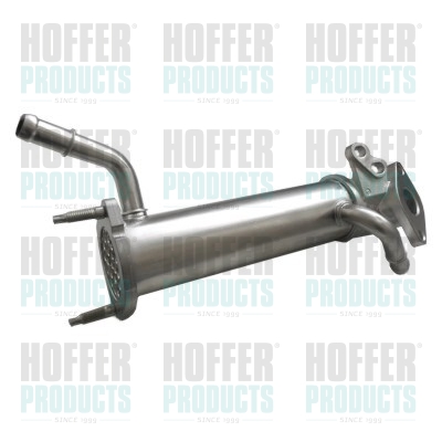 Cooler, exhaust gas recirculation - HOF7518390 HOFFER - 1674960, 6C1Q9F464BD, 1456894