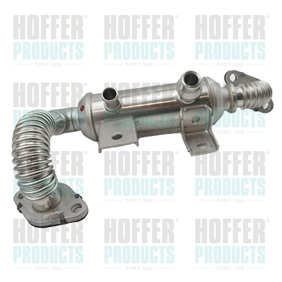 Cooler, exhaust gas recirculation - HOF7518452 HOFFER - 4M5Q-9F464B-1C, 1417823, 18071