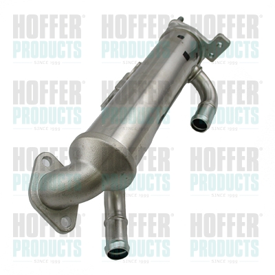 Cooler, exhaust gas recirculation - HOF7518453 HOFFER - 28416-2A770, 18147, 332120021
