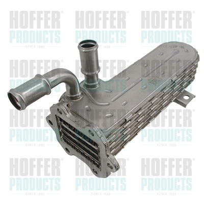 Cooler, exhaust gas recirculation - HOF7518731 HOFFER - 03G131513K, MN980239, 332120094