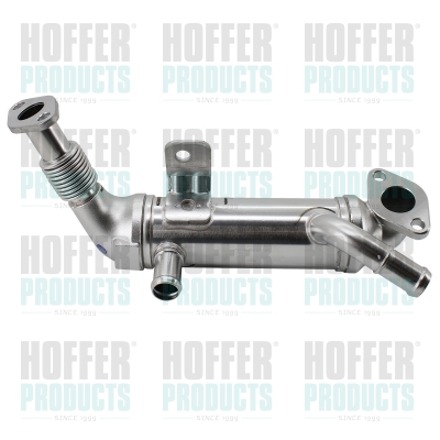 Cooler, exhaust gas recirculation - HOF7518887 HOFFER - 284162A410, 332120099, 500027