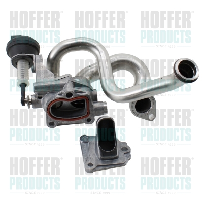 Cooler, exhaust gas recirculation - HOF7518918 HOFFER - 6421401263, A6421401263, 332120114