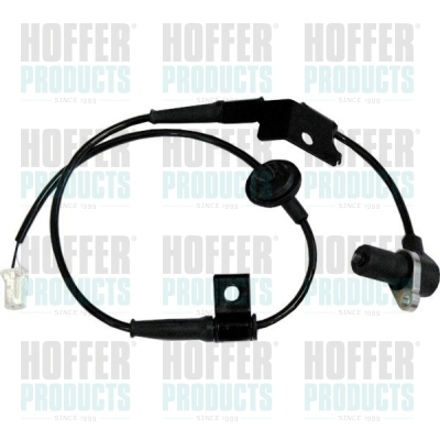 HOF8290304, Sensor, wheel speed, HOFFER, 9568038000, 956803C501, 956803C500, 9568038500, 9568039000, 95680C0500, 95680C0501, 956809C501, 956809C500, 06S185, 0900583, 15063150, 151-0H-H40, 151H40, 410216, 411140344, 51300, 560208, 60705, 8290304, 84.803, 86571, 90304, ABS-H40, J5020513, J5920526, SS20231, V52720004, XABS219, 50446