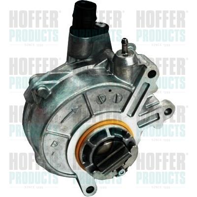 Vacuum Pump, braking system - HOF8091118 HOFFER - 11667566291, 11668605976, 11667619388