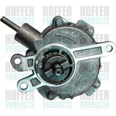 Vacuum Pump, braking system - HOF8091124 HOFFER - 293000T020, 293000W022, 371130110