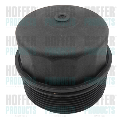 Cap, oil filter housing - HOF8091661 HOFFER - 1041801038, A1041840608, A1041801038