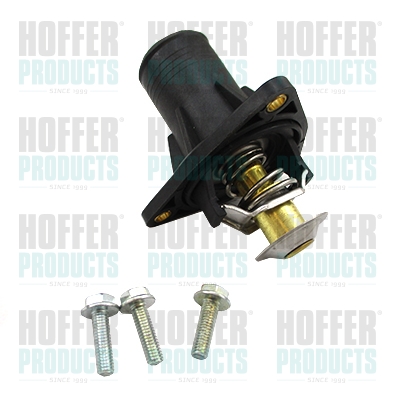 HOF8192694, Thermostat, coolant, HOFFER, C2S11278, 421150519, 63182, 8192694, 92694, 94.694, TH696082, 696082, TH6960