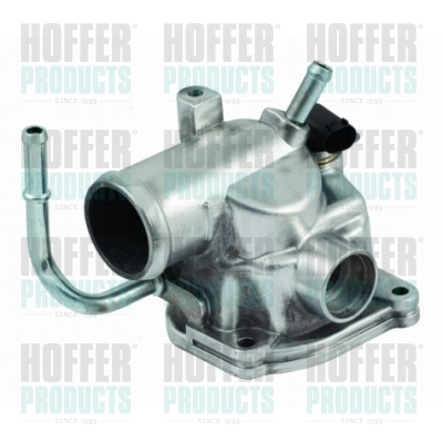 HOF8192728, Thermostat, coolant, HOFFER, A6122000015, 6122030275, 6122000015, A6122030275, 350200, 4006125, 421150365, 50487, 8192728, 820835, 92728, 94.728, DTM87504, TH1287, TH36287G1, TH685087J, 242987355, 350200A, 685087, 242987, TH6850, 242987102