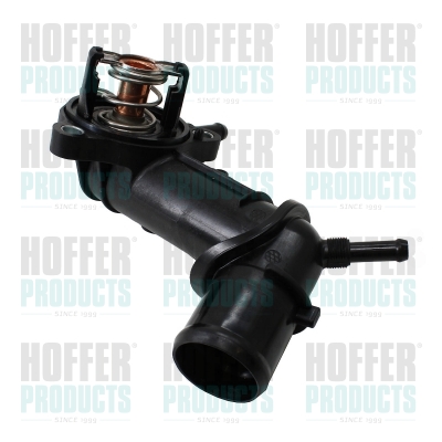 Thermostat, coolant - HOF8192843 HOFFER - 55241404, 55244509, 68263237AA