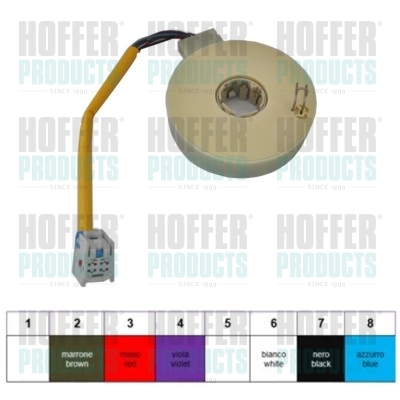 Steering Angle Sensor - HOF93059 HOFFER - 52055501, 71753776*, 51927034