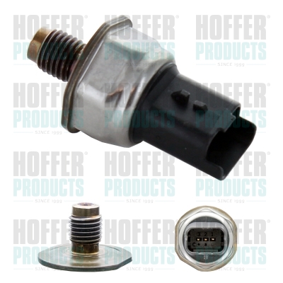 Sensor, fuel pressure - HOF8029349 HOFFER - 1570.G2*, 2S6Q-9D280-AA, 9655465480