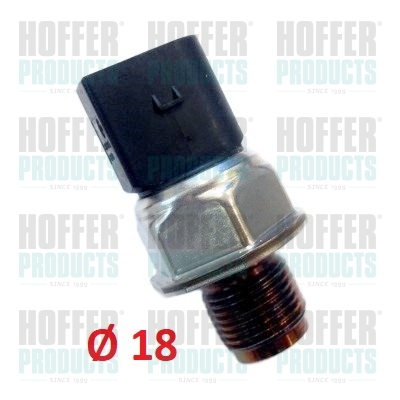 Sensor, Kraftstoffdruck - HOF8029350 HOFFER - LR020019, 5WS40209, 392030018