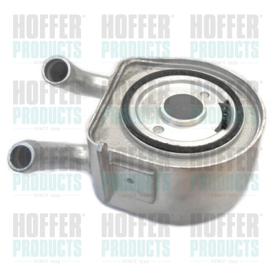 Oil Cooler, engine oil - HOF8095037 HOFFER - 1S7E6A642CD, XR842247, 4366325