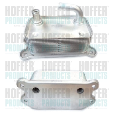 Oil Cooler, engine oil - HOF8095047 HOFFER - 30751937, 9G9N6A642AA, 31201911