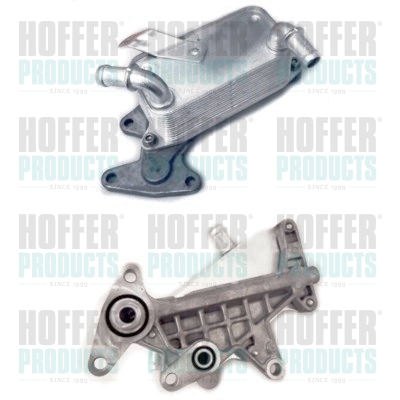 Ölkühler, Automatikgetriebe - HOF8095079 HOFFER - 09G409061D, 14425, 31357