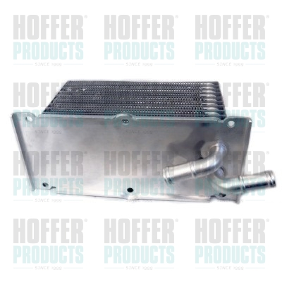 Oil Cooler, engine oil - HOF8095084 HOFFER - 03F145749B, 03F145749C, 03C145749B