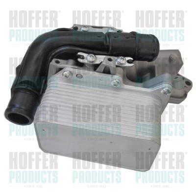 HOF8095160C, Oil Cooler, engine oil, HOFFER, 8201005241, 381590145, 590160C, 8095160C, 95160C