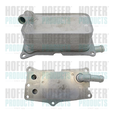 Oil Cooler, automatic transmission - HOF8095275 HOFFER - A2465010501, 2465010501, 001-10-24994