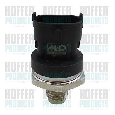 Sensor, fuel pressure - HOF8029727E HOFFER - 175218833R*, 8200576683, 7701069618