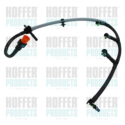 HOF80298075, Hose, fuel overflow, HOFFER, 9801197080, BK2Q9K022AF, 1761934, 0840107, 305321, 392450046, 43/7069, 80298075, 83.6044, 85083, 92082, 98075, BSG30-725-087, E100013, HFO-0007, KL3047, MFL1185, 83.6044A2