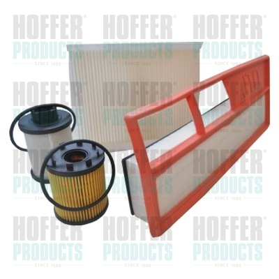 Filter Set - HOFFKFIA012 HOFFER - 1541184E50*, 1651185E00000*, 190190*