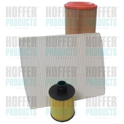 Filter Set - HOFFKFIA115 HOFFER - 0055206816*, 1109CJ*, 16510-M68L10*