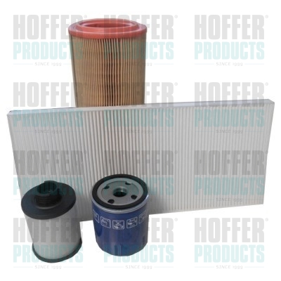 Filter Set - HOFFKFIA160 HOFFER - 08135690*, 110951*, 1109AP