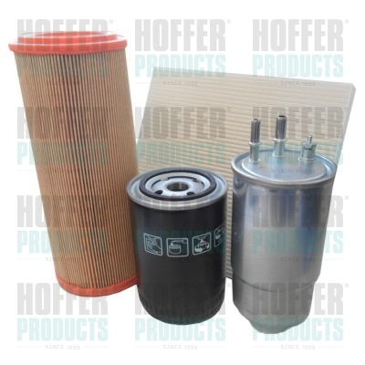 Filter Set - HOFFKFIA173 HOFFER - 0818020*, 16063849*, 1729042*