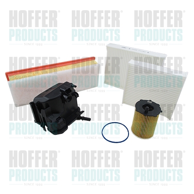 Filter Set - HOFFKPSA005 HOFFER - 1109Y1*, 1254385*, 13327804958*