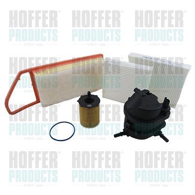 Filter Set - HOFFKPSA018 HOFFER - 1109S5*, 1109T3*, 11427805978*