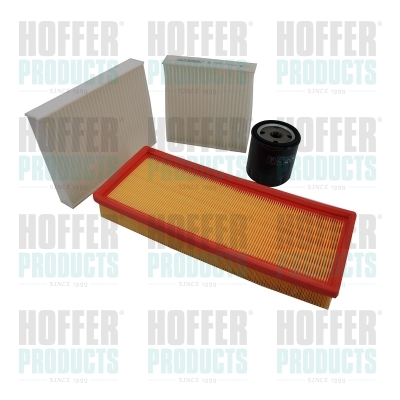 Filter Set - HOFFKPSA025 HOFFER - 03639109*, 1109AK*, 12850069*
