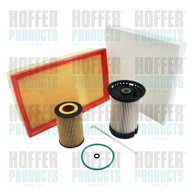Filter Set - HOFFKVAG011 HOFFER - 5Q0127177C*, 5Q0819644*, 5Q0819644A*