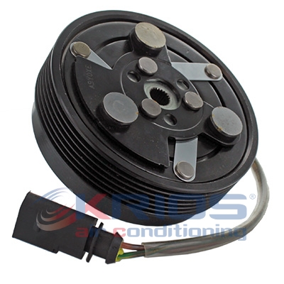 Magnetic Clutch, air conditioning compressor - HOFK21144 HOFFER - 1J0820811L, 1J0820811M, 2.1144