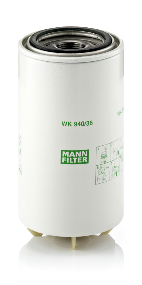 Fuel Filter - WK 940/36 X MANN-FILTER - 5006002224, 600-311-3610