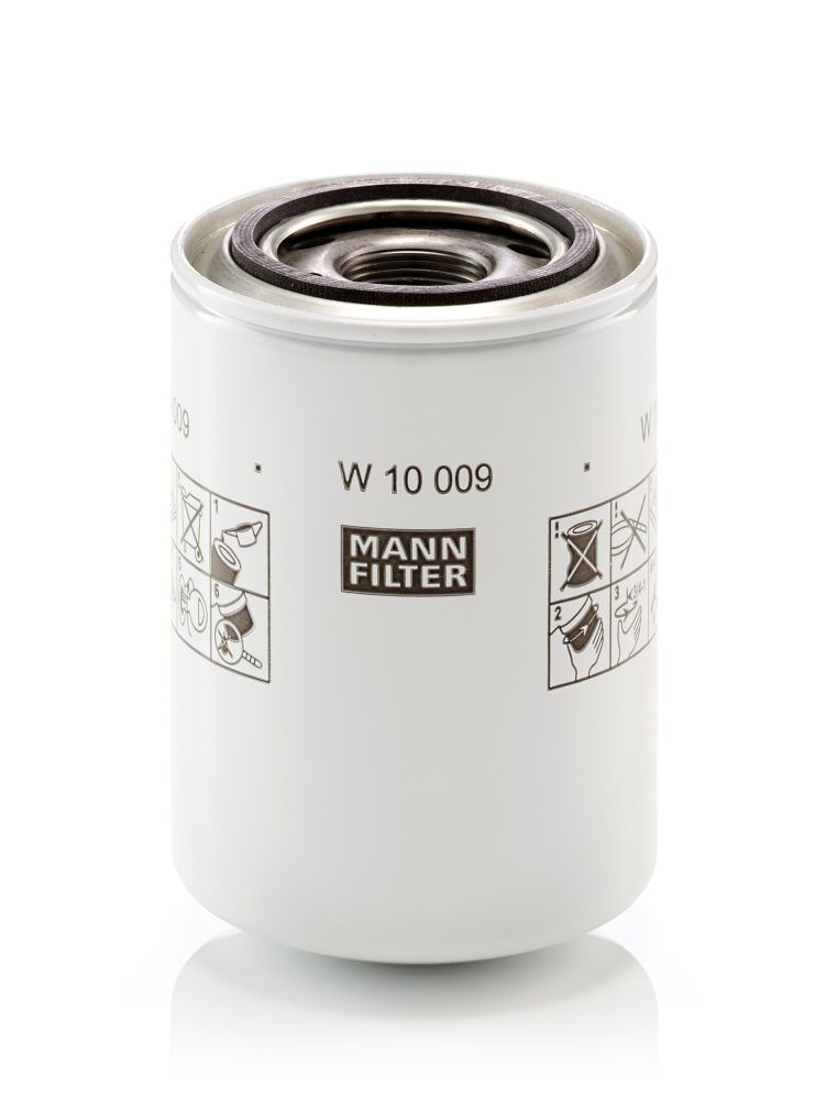 Filter, operating hydraulics - W 10 009 MANN-FILTER - 1646-516-692-00 ...