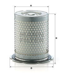 Filter, compressed-air technology - LE 10 005 X MANN-FILTER - 5073689, 515/4190, 5150190