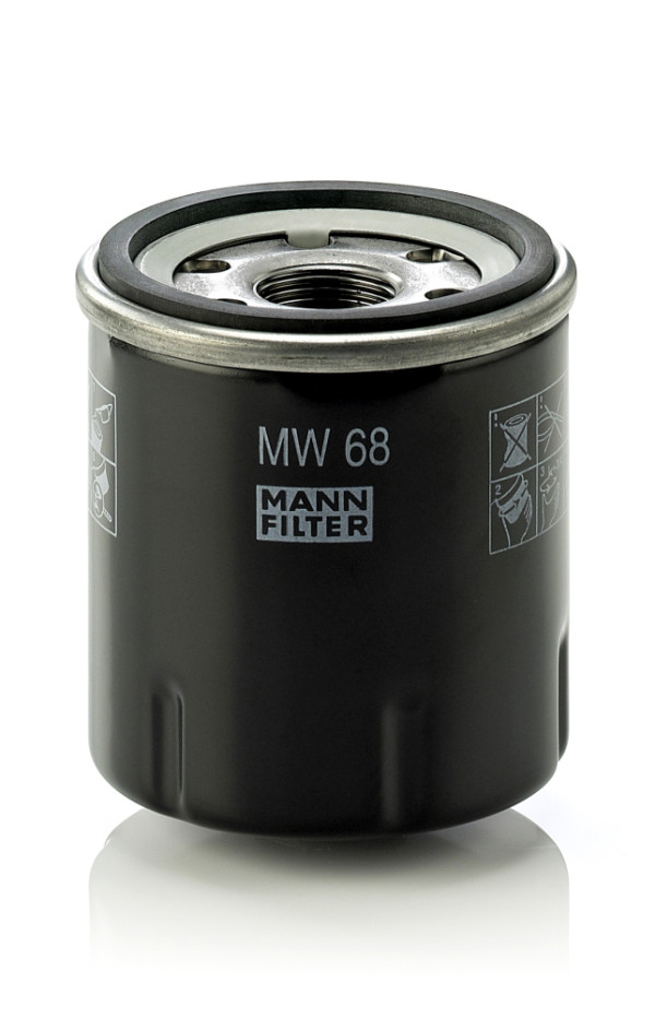 Ölfilter - MW 68 MANN-FILTER - 16097-1060, CY-005, F304