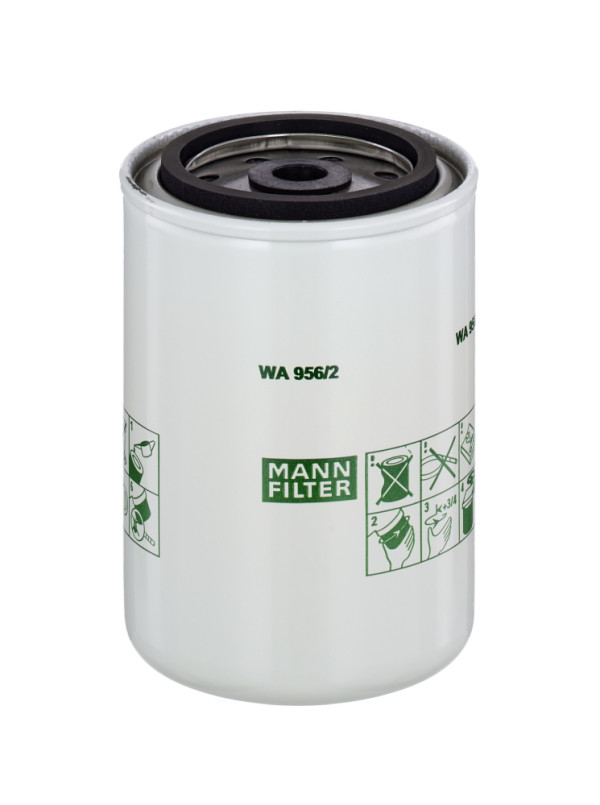 Filtr chladiva - WA 956/2 MANN-FILTER - 3100309, 4266063, 7367044