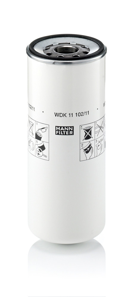 Kraftstofffilter - WDK 11 102/11 MANN-FILTER - 20405160, 20875672, 24575101