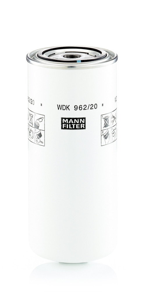 Palivový filtr - WDK 962/20 MANN-FILTER - 001995122.0, 04120750, 04131534