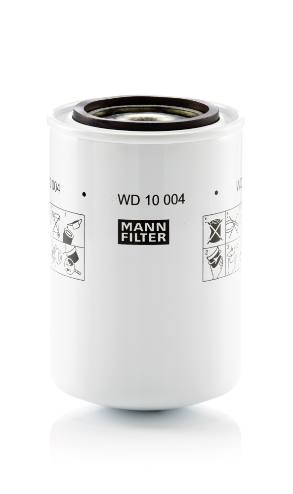 Filter, Arbeitshydraulik - WD 10 004 MANN-FILTER - 14524170, 14532687, 14750657